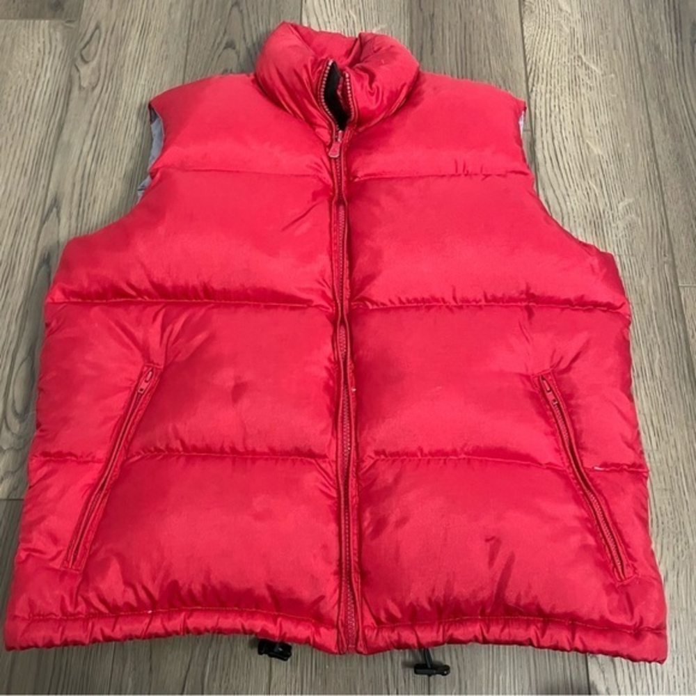 Calvin Klein Jeans Vest Womens Medium Red Goose Down Pufferβ